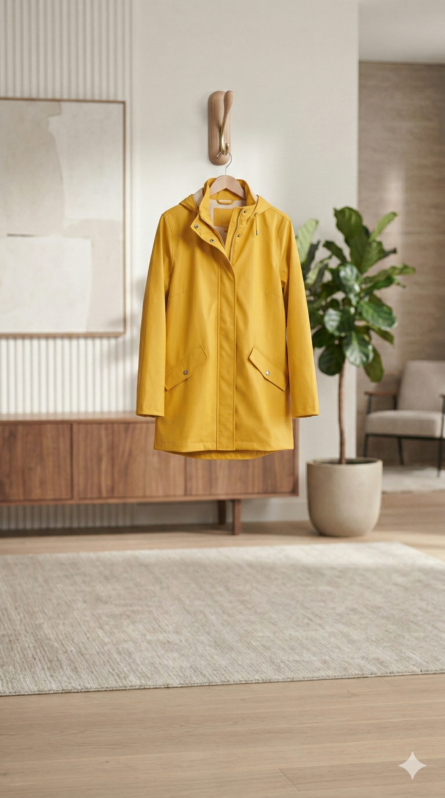Yellow raincoat item image